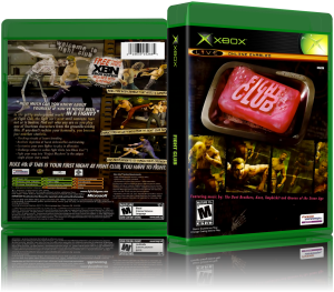 Fight Club (USA)3D Boxes Back Front